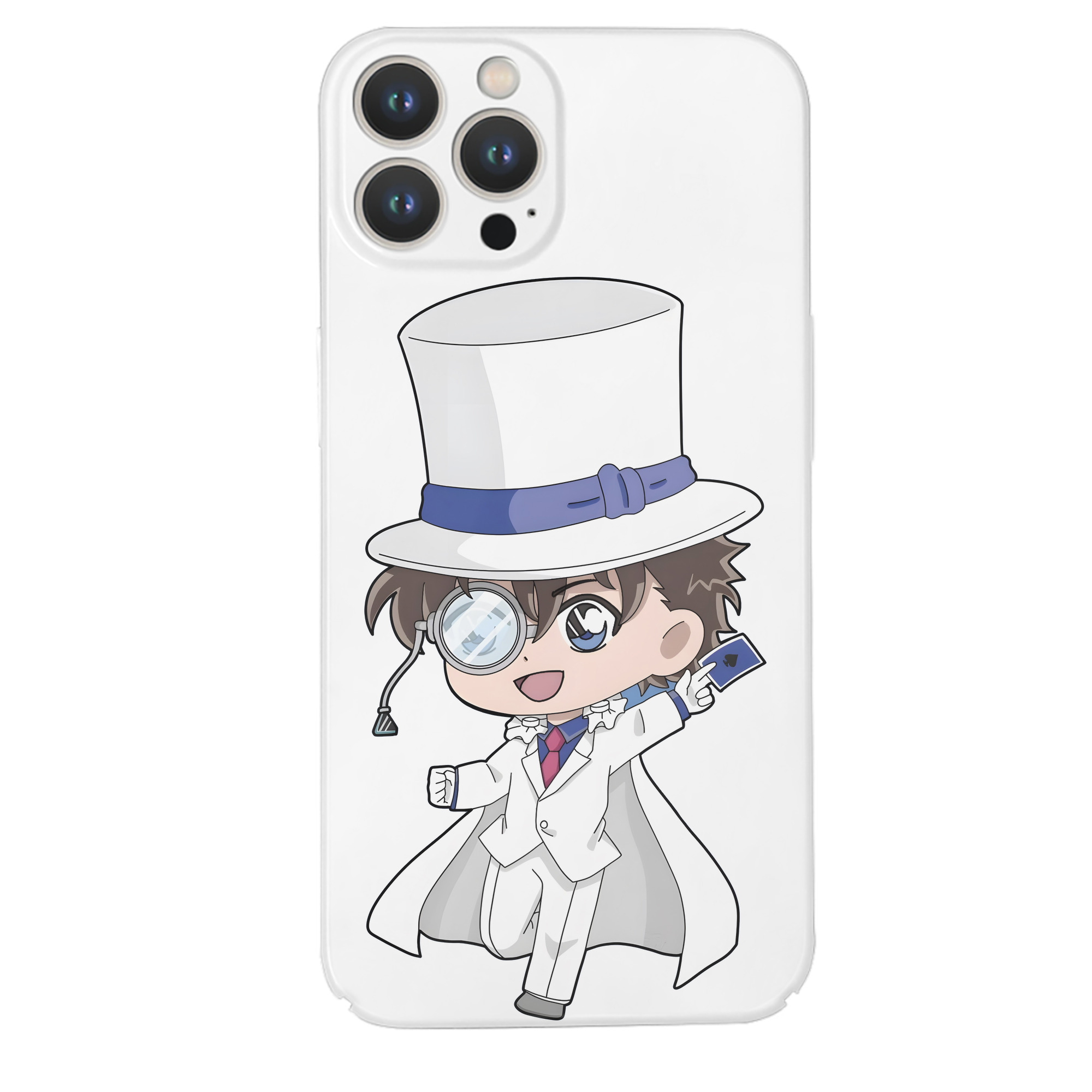 （画像用） 名探偵コナン くろば かいと Detective Conan Kuroba Kaito 【iPhone 14シリーズ対応】ハードケース